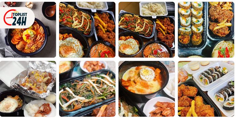 Món ăn tại Subin BBQ Buffet Nướng Hàn Quốc